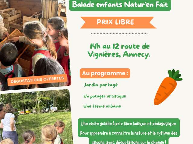 "Balade enfants natur'en fait"