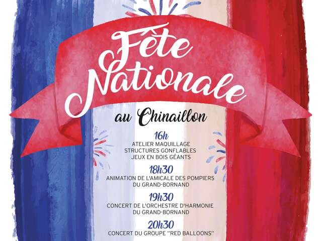 Fête nationale au Chinaillon