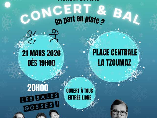Concert et bal des Jeunesses partent en piste