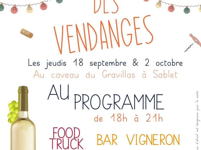 Druivenoogst aperitieven - Cave Le Gravillas