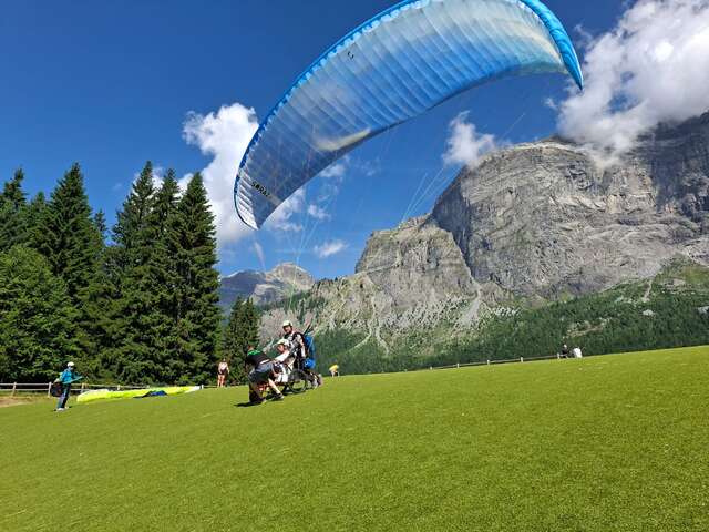 Baptême parapente handisport
