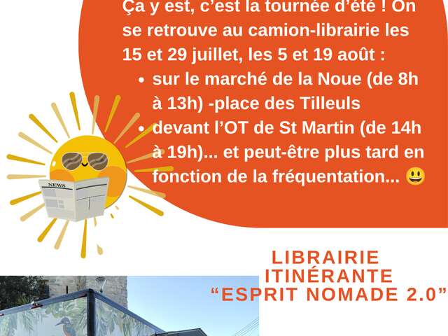 Librería Itinerante por Esprit Nomade