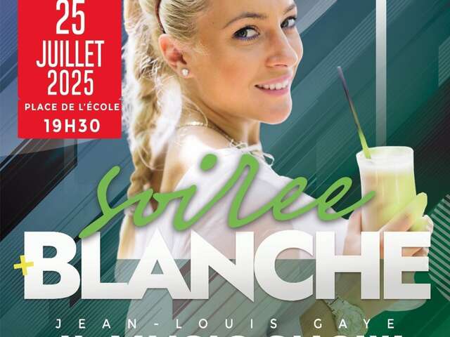 Soirée Blanche in Le Crestet