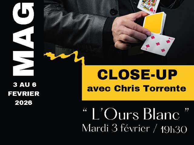 Magic Live au restaurant l'Ours Blanc