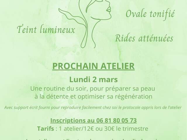 Facial yoga workshop