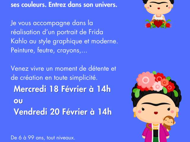 Malworkshop – Frida Kahlo