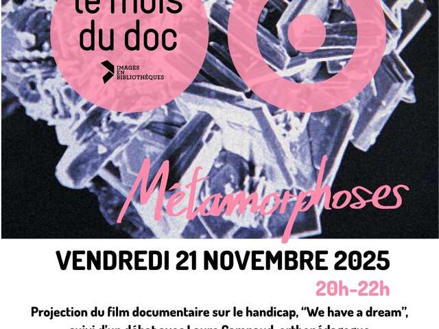 Projection débat autour du film documentaire "We have a dream"