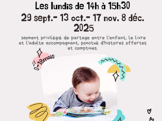 Lire aux bébés 0-18 mois à Viuz