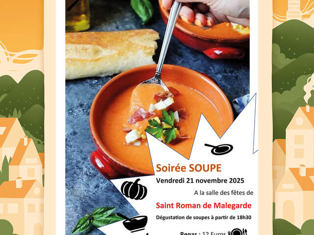 Soirée Soupe - Les Automnales en Vaison Ventoux