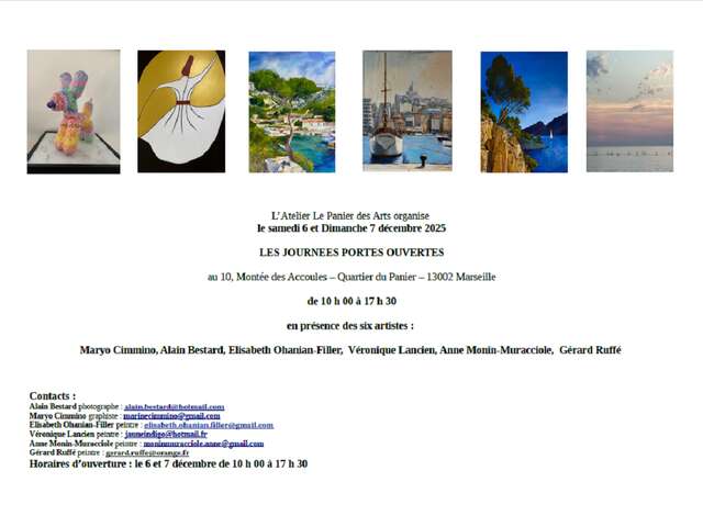 Portes Ouvertes de l'Atelier Le Panier des Arts