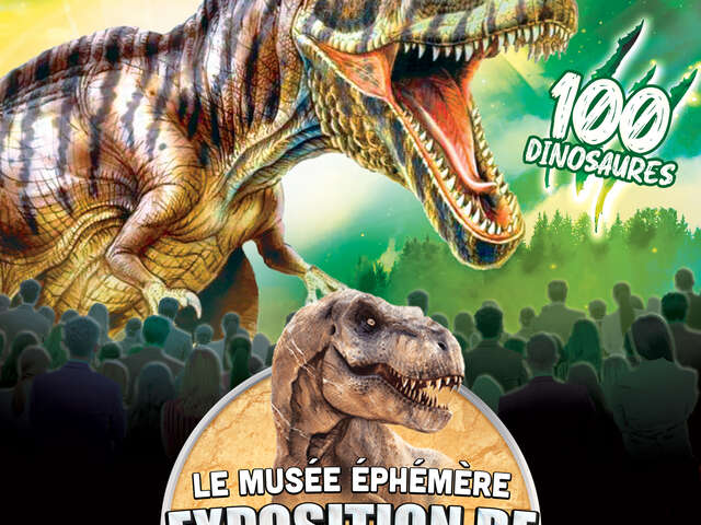 Le Musée Éphémère® des dinosaures