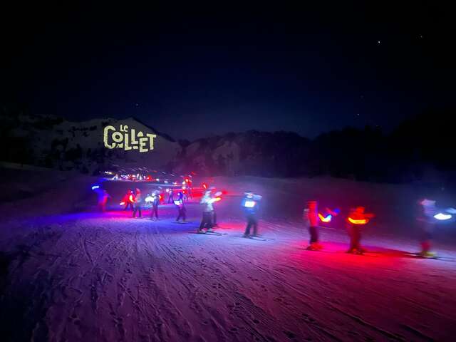 Le collet fête le nouvel an