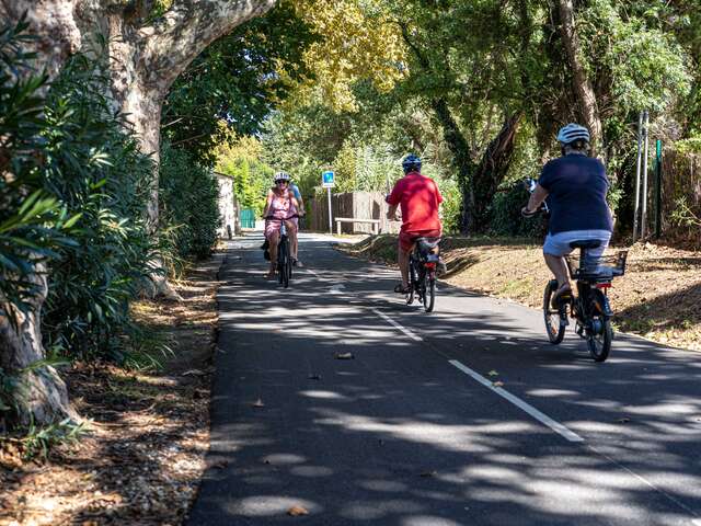 Piste cyclable Grimaud > Saint-Tropez