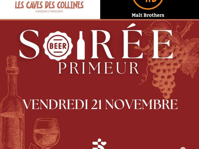 Soirée Primeur - Les Caves des Collines