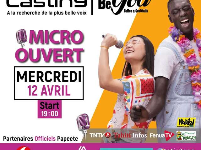 Micro ouvert au Be You