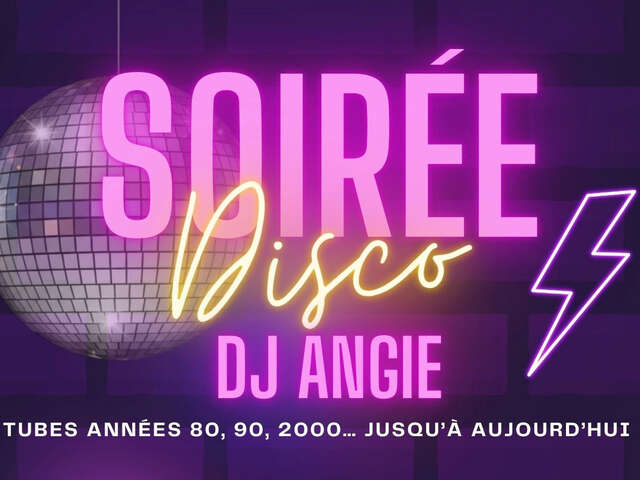 Soirée Disco avec l'association Vivre en Val d'Arly