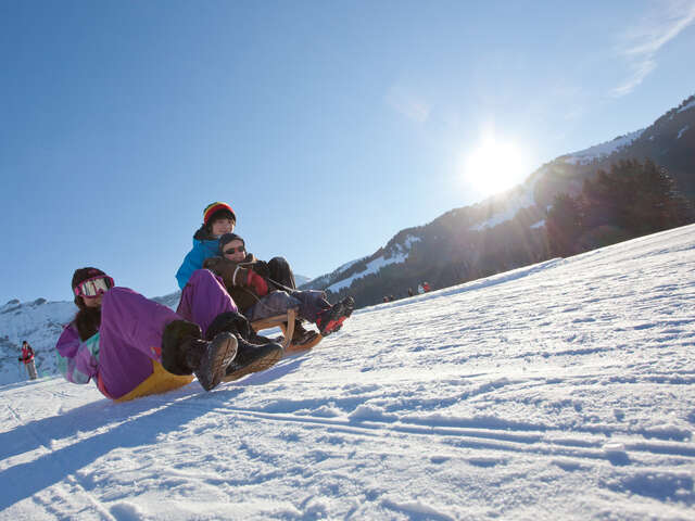 Soirée Luge Mont d'Arbois
