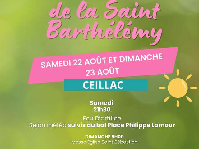 Fête patronale St Barthélémy
