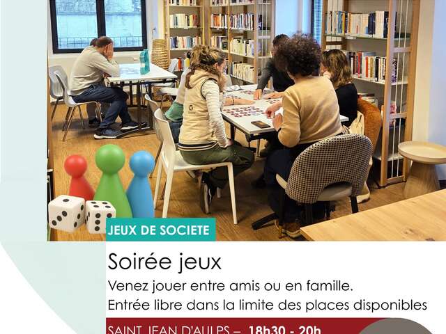 Soirée jeux de société