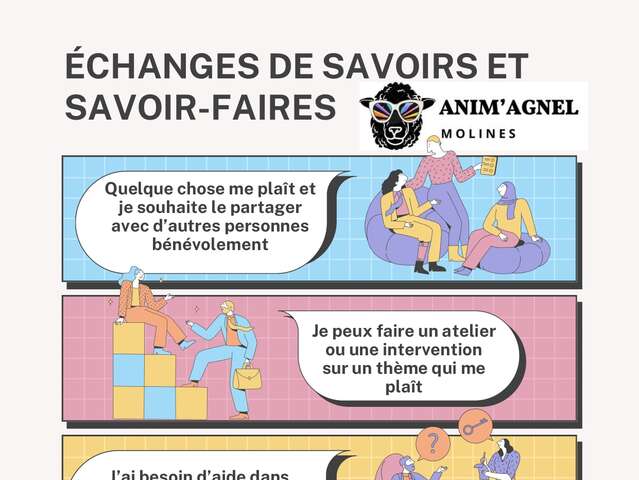 Echanges de savoirs et savoir-faires