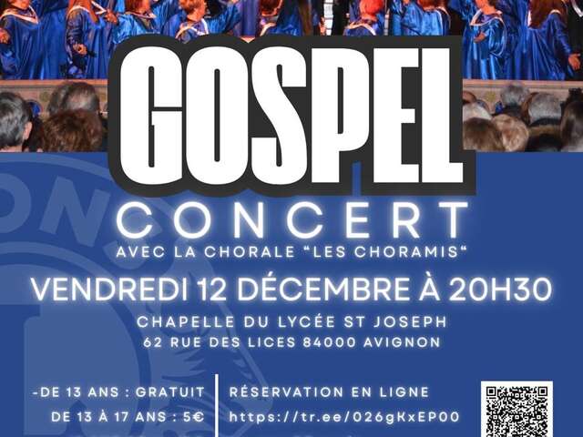 Concert gospel avec la chorale Les ChorAmis