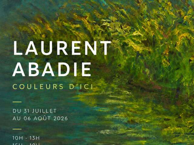 Exposition de Laurent Abadie "Couleurs d'ici"