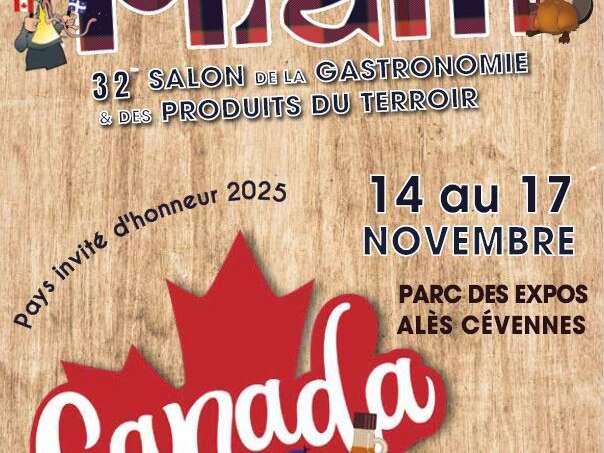 32-ème édition du Salon Miam d’Alès 2025 CANADA / QUEBEC