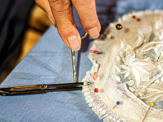 Stage repassage de coiffe bressane