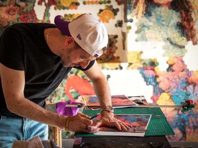 Mosaïque montagnarde de Saro