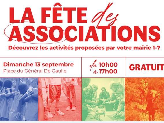 Fête des associations par la mairie des 1 et 7 arr.