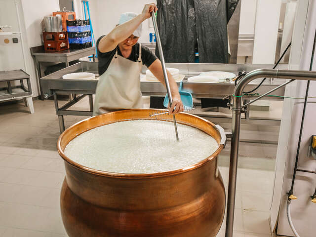 Visite de la Fruitière des Perrières