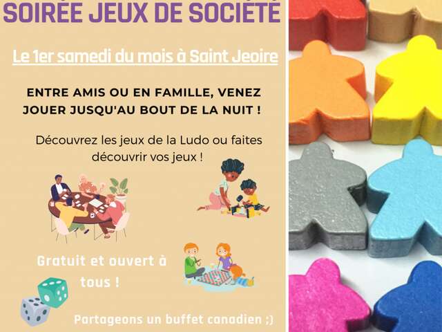 Soirée jeux de société