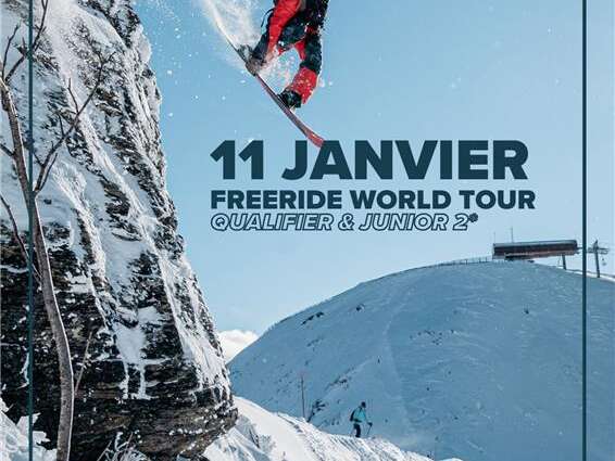 French Freeride Series Qualifier et Junior - REPORTE au 11 janvier 2026