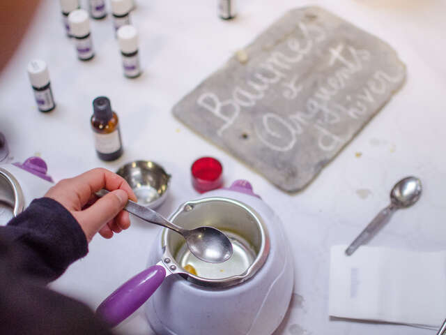 Alpine medicinal balms workshop