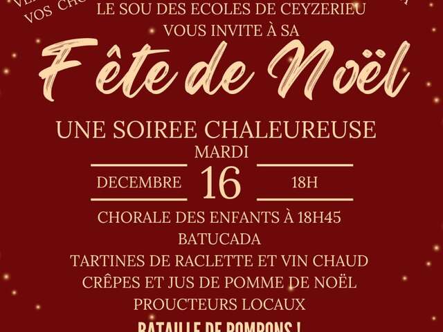 Fête de Noël à Ceyzérieu