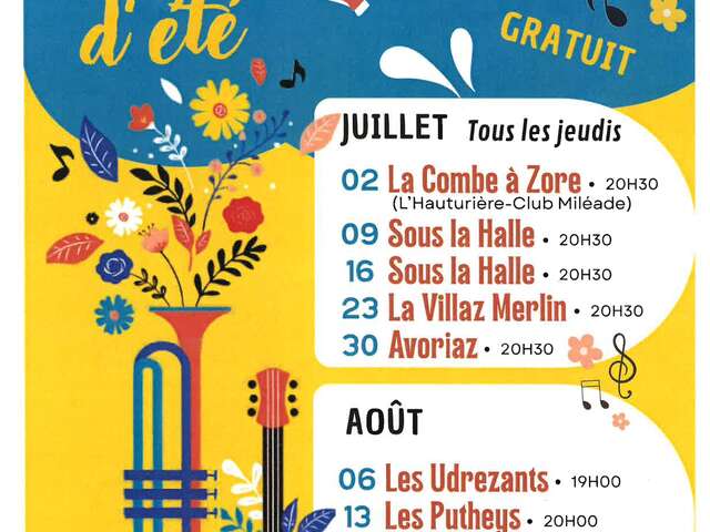 Concert de l'Harmonie Municipale de Morzine