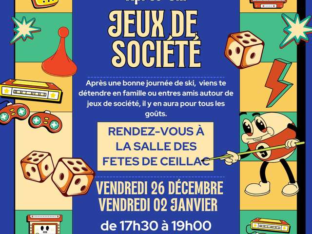 Après-Ski : Jeux de société