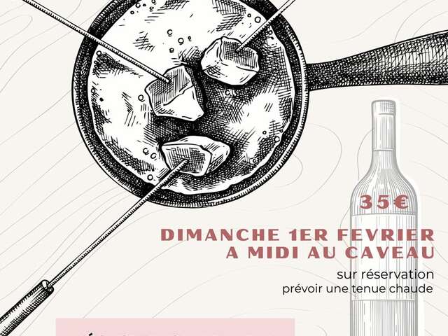 Fondue aux truffes au Caveau Bugiste