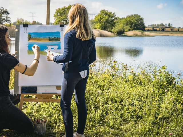La Dombes se dessine à Prêle