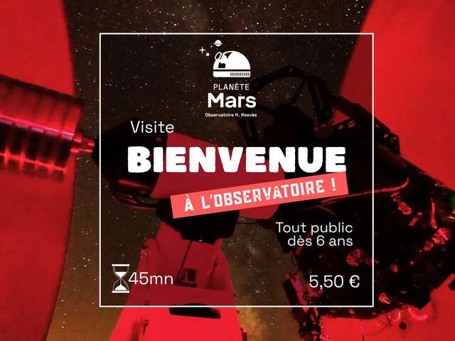Bienvenue à l'observatoire