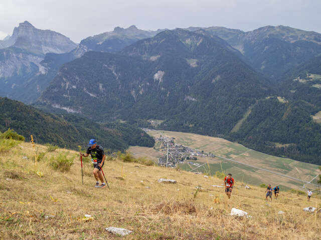 KMV du Criou, Course verticale de Samoëns