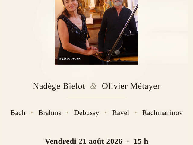 Four-hand piano recital
