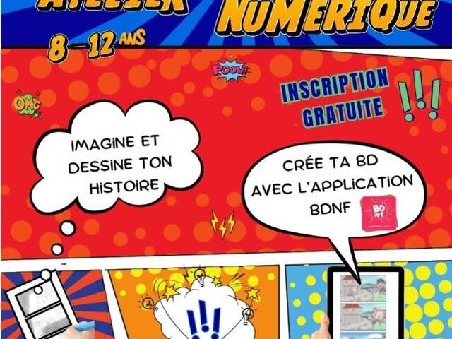 Atelier numérique pour les 8-12 ans