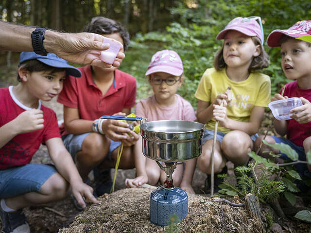 Mountain activity for children 4-7 yo: The Granboramix potion