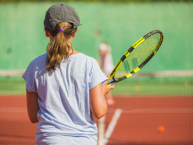 Tennis 12 y/o and over (yellow): course