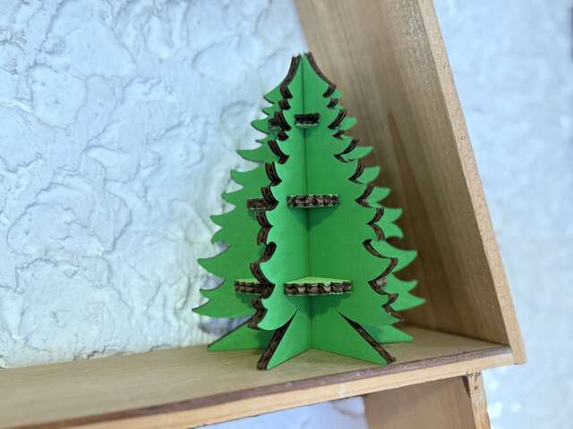Atelier créatif : Sapin en carton