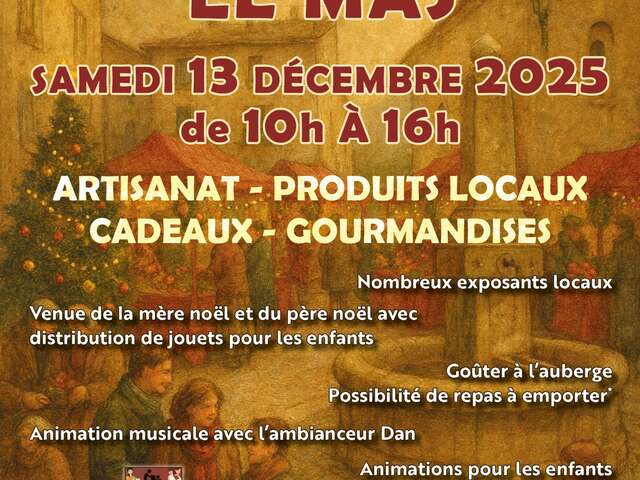Marché de Noël - Le Mas