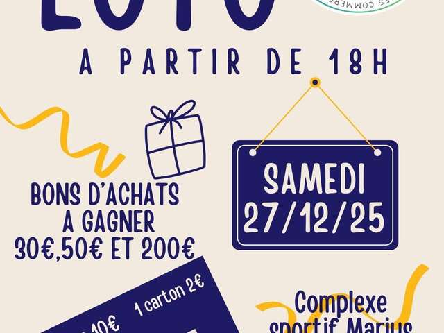 Loto des commerçants Saintois