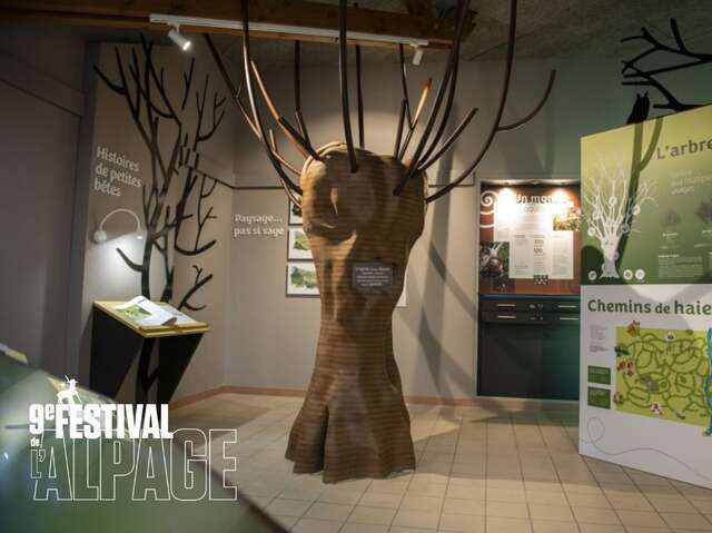 Festival de l'Alpage : Visite commentée de l’exposition Dans le secret de la haie