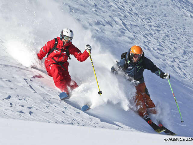 Ski de randonnée avec l'École du Ski Français du Sauze